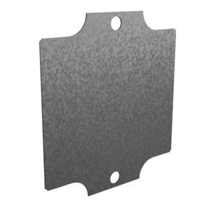 HAMMOND 1590ZGrp081PL Subpanel, Galvanized Steel | CV7ZZQ