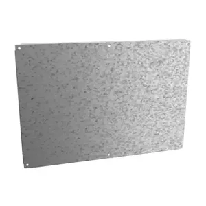 HAMMOND 18G3927 Subpanel, Galvanized Steel | CV8ABD