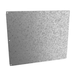 HAMMOND 18G3933 Subpanel, Galvanized Steel | CV8ABE