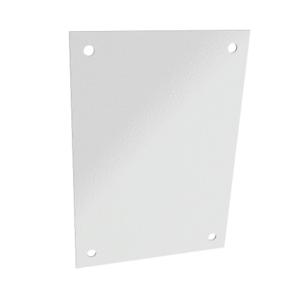 HAMMOND 18P1309 Subpanel, Carbon Steel, White, Powder Coat Finish | CV8ABM