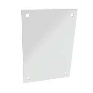 HAMMOND 18P1309 Subpanel, Carbon Steel, White, Powder Coat Finish | CV8ABM