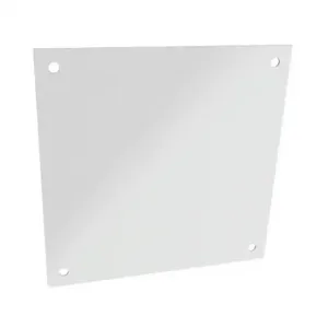 HAMMOND 18P1313 Subpanel, Carbon Steel, White, Powder Coat Finish | CV8ABQ