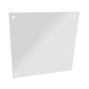 HAMMOND 18P1515 Subpanel, Carbon Steel, White, Powder Coat Finish | CV8ABT