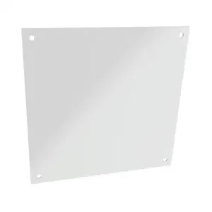 HAMMOND 18P1717 Subpanel, Carbon Steel, White, Powder Coat Finish | CV8ABY