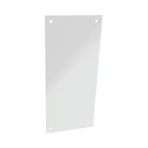 HAMMOND 18P2109 Subpanel, Carbon Steel, White, Powder Coat Finish | CV8ABZ