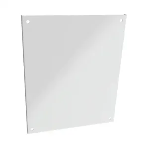 HAMMOND 18P2117 Subpanel, Carbon Steel, White, Powder Coat Finish | CV8ACC