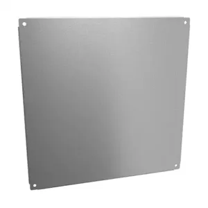 HAMMOND 18P2727S16 Subpanel, 316 Stainless Steel, #4 Brush Finish | CV8ACT