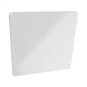 HAMMOND 18P3333 Subpanel, Carbon Steel, White, Powder Coat Finish | CV8ACZ