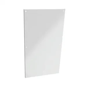 HAMMOND 18P3921 Subpanel, Carbon Steel, White, Powder Coat Finish | CV8ADB