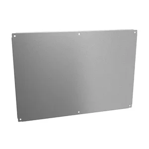 HAMMOND 18P3927S16 Subpanel, 316 Stainless Steel, #4 Brush Finish | CV8ADD