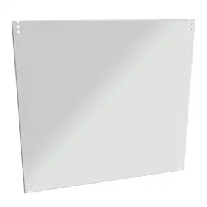 HAMMOND 2CWCP36 Subpanel, Carbon Steel, White, Powder Coat Finish | CV8ADN