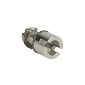 HAMMOND 2DBI3SS Enclosure Latch Insert, Replacement, 3mm Double-Bit, Stainless Steel, Natural Finish | CV7QPX