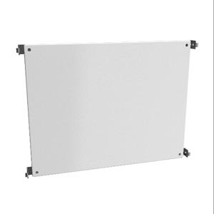 HAMMOND 60TYHW Subpanel, Half-Height, Carbon Steel, White, Powder Coat Finish | CV8AEA