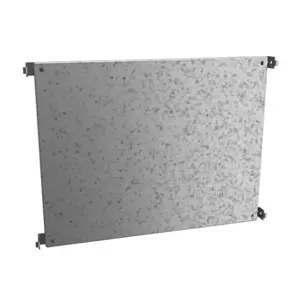 HAMMOND 60TYHWG Subpanel, Half-Height, Galvanized Steel | CV8AEB