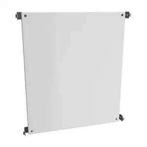 HAMMOND 72XHW Subpanel, Half-Height, Carbon Steel, White, Powder Coat Finish | CV8AEL