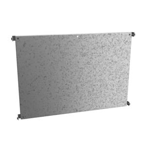 HAMMOND 72ZWHWG Subpanel, Half-Height, Galvanized Steel | CV8AET