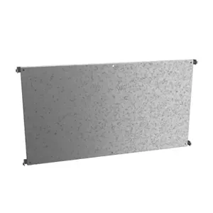 HAMMOND 72ZXHWG Subpanel, Half-Height, Galvanized Steel | CV8AEX