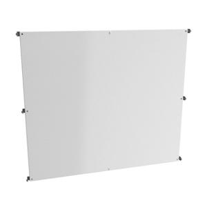 HAMMOND 72ZYFW Subpanel, Carbon Steel, White, Powder Coat Finish | CV8AEY