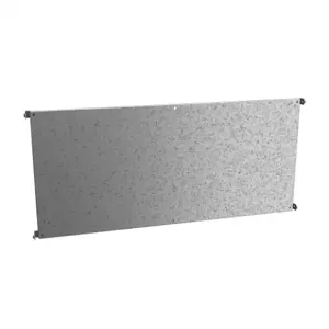 HAMMOND 72ZYHWG Subpanel, Half-Height, Galvanized Steel | CV8AEZ