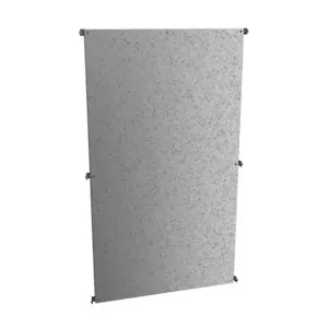 HAMMOND 90BWFWG Subpanel, Galvanized Steel | CV8AFB