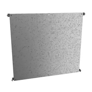 HAMMOND 90BWHWG Subpanel, Half-Height, Galvanized Steel | CV8AFD