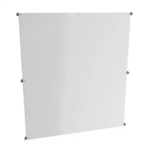 HAMMOND 90BYFW Subpanel, Carbon Steel, White, Powder Coat Finish | CV8AFE