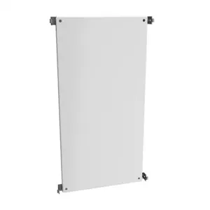 HAMMOND 90YWHW Subpanel, Half-Height, Carbon Steel, White, Powder Coat Finish | CV8AFR