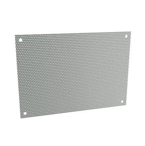 HAMMOND AP1620PP Subpanel, Perforated, Carbon Steel, Ansi 61 Gray, Powder Coat Finish | CV8AGP