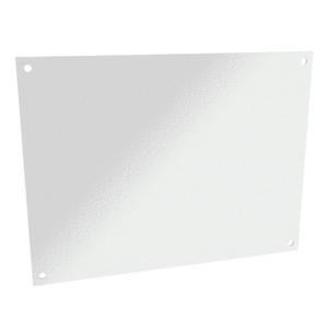 HAMMOND AP2024 Subpanel, Carbon Steel, White, Powder Coat Finish | CV8AGT