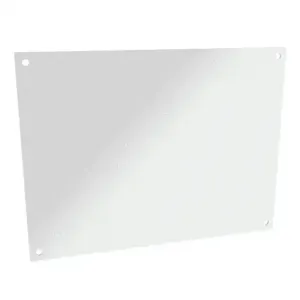 HAMMOND AP2024 Subpanel, Carbon Steel, White, Powder Coat Finish | CV8AGT