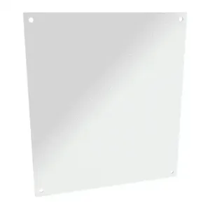 HAMMOND AP2420 Subpanel, Carbon Steel, White, Powder Coat Finish | CV8AGX