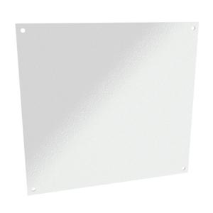 HAMMOND AP2424 Subpanel, Carbon Steel, White, Powder Coat Finish | CV8AGY