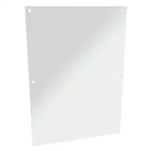 HAMMOND AP3020 Subpanel, Carbon Steel, White, Powder Coat Finish | CV8AHA