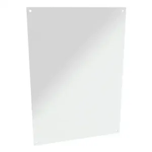 HAMMOND AP3624 Subpanel, Carbon Steel, White, Powder Coat Finish | CV8AHF