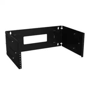 HAMMOND APB19007BK1 Hinged Wall-Mount Rack, 19 Inch Rack Width, 12 To 18 Inch Depth, 100Lb Capacity | CV7WVN