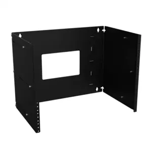 HAMMOND APB19014BK1 Hinged Wall-Mount Rack, 19 Inch Rack Width, 12 To 18 Inch Depth, 100Lb Capacity | CV7WVQ