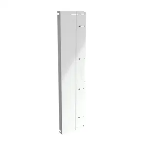 HAMMOND BKWM4812 Enclosure Barrier, Carbon Steel, White, Powder Coat Finish | CV7CGV