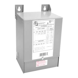 HAMMOND C1F002LES General Purpose Transformer, Encapsulated Core, 2 Kva, 1-Phase, 240/480 VAC Primary | CV8DTK