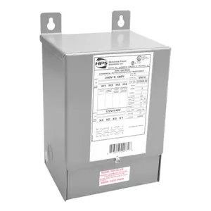 HAMMOND C1F003LES General Purpose Transformer, Encapsulated Core, 3 Kva, 1-Phase, 240/480 VAC Primary | CV8DTN