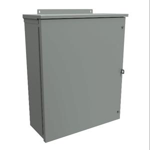 HAMMOND C3R24208HCR Enclosure, 24 x 20 x 8 Inch Size, Wall Mount, Galvanized Steel, Ansi 61 Gray | CV7JWC