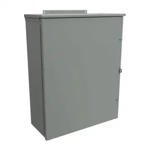 HAMMOND C3R302410HCR Enclosure, 30 x 24 x 10 Inch Size, Wall Mount, Galvanized Steel, Ansi 61 Gray | CV7JWF