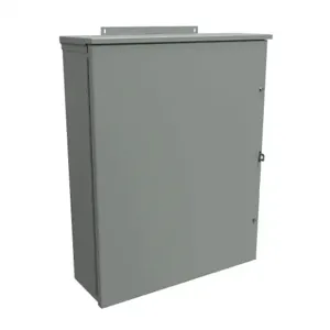 HAMMOND C3R30248HCR Enclosure, 30 x 24 x 8 Inch Size, Wall Mount, Galvanized Steel, Ansi 61 Gray | CV7JWG