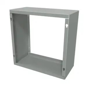 HAMMOND CS1212EXT6 Extender Ring, 12 x 12 x 6 Inch Size, Carbon Steel, Ansi 61 Gray, Powder Coat Finish | CV7YCL