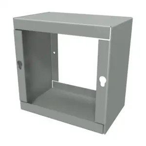 HAMMOND CS66EXT4 Extender Ring, 6 x 6 x 4 Inch Size, Carbon Steel, Ansi 61 Gray, Powder Coat Finish | CV7YCM