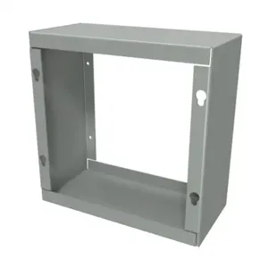 HAMMOND CS88EXT4 Extender Ring, 8 x 8 x 4 Inch Size, Carbon Steel, Ansi 61 Gray, Powder Coat Finish | CV7YCN