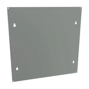 HAMMOND CSFC1212 Flush Cover, Carbon Steel, 16 Gauge, Ansi 61 Gray, Powder Coat Finish | CV7GYA