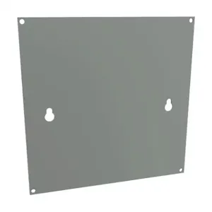 HAMMOND CSFC66 Flush Cover, Carbon Steel, 16 Gauge, Ansi 61 Gray, Powder Coat Finish | CV7GYH