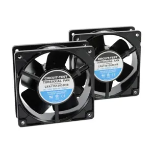 HAMMOND DNFK2AC120 Rack Fan, 100 Cfm, 115 VAC Operating Voltage, 50/60 Hz, Pack Of 2 | CV7LRE