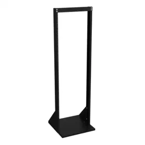 HAMMOND DNRR1963LDK Knockdown Rack, 36U, 19 Inch Rack Width, 800Lb Capacity, Carbon Steel, Black | CV7WVW