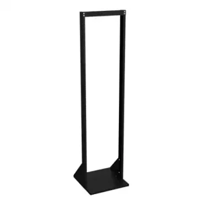 HAMMOND DNRR1977LDK Knockdown Rack, 44U, 19 Inch Rack Width, 800Lb Capacity, Carbon Steel, Black | CV7WVY